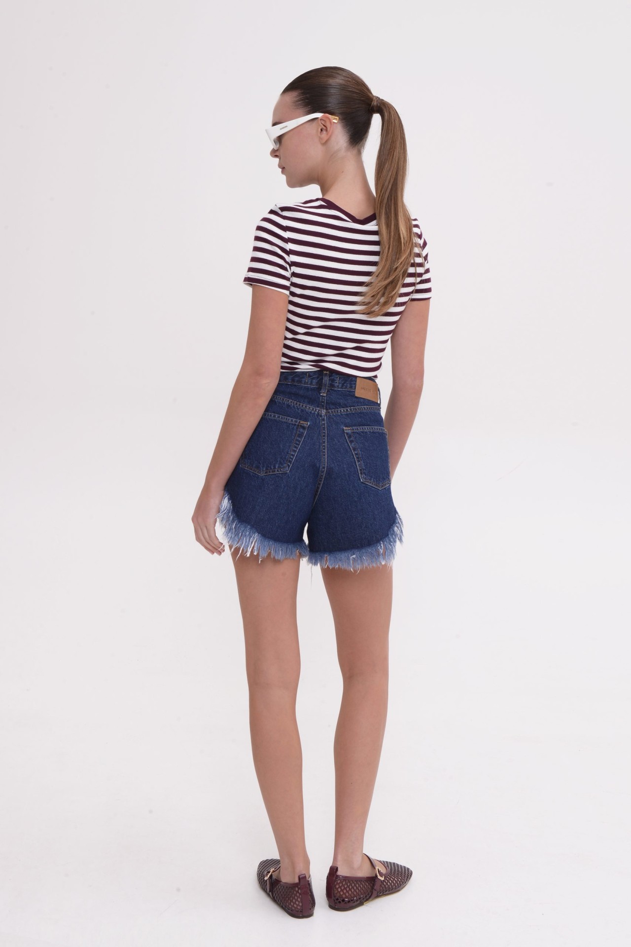 Tulum Dark Blue Shorts by Sac & Co - Image 3