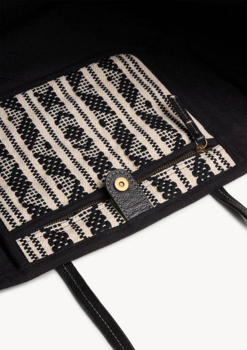 Gabie Tote Bag Black by Sea You Soon - Image 5