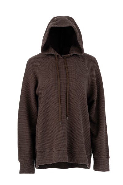 Futter Waffle Hoodied Sweatshirt by Philosophy