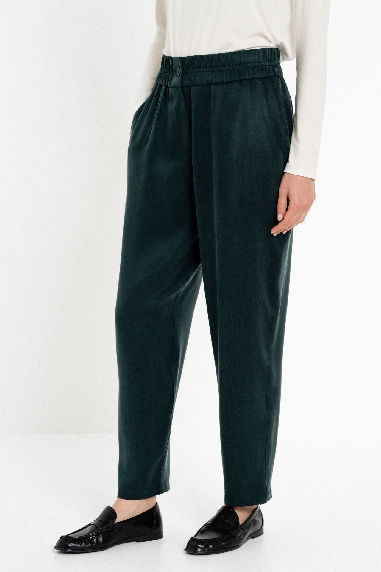 Cupro Viscose Jogger Pants by Philosophy - Image 3