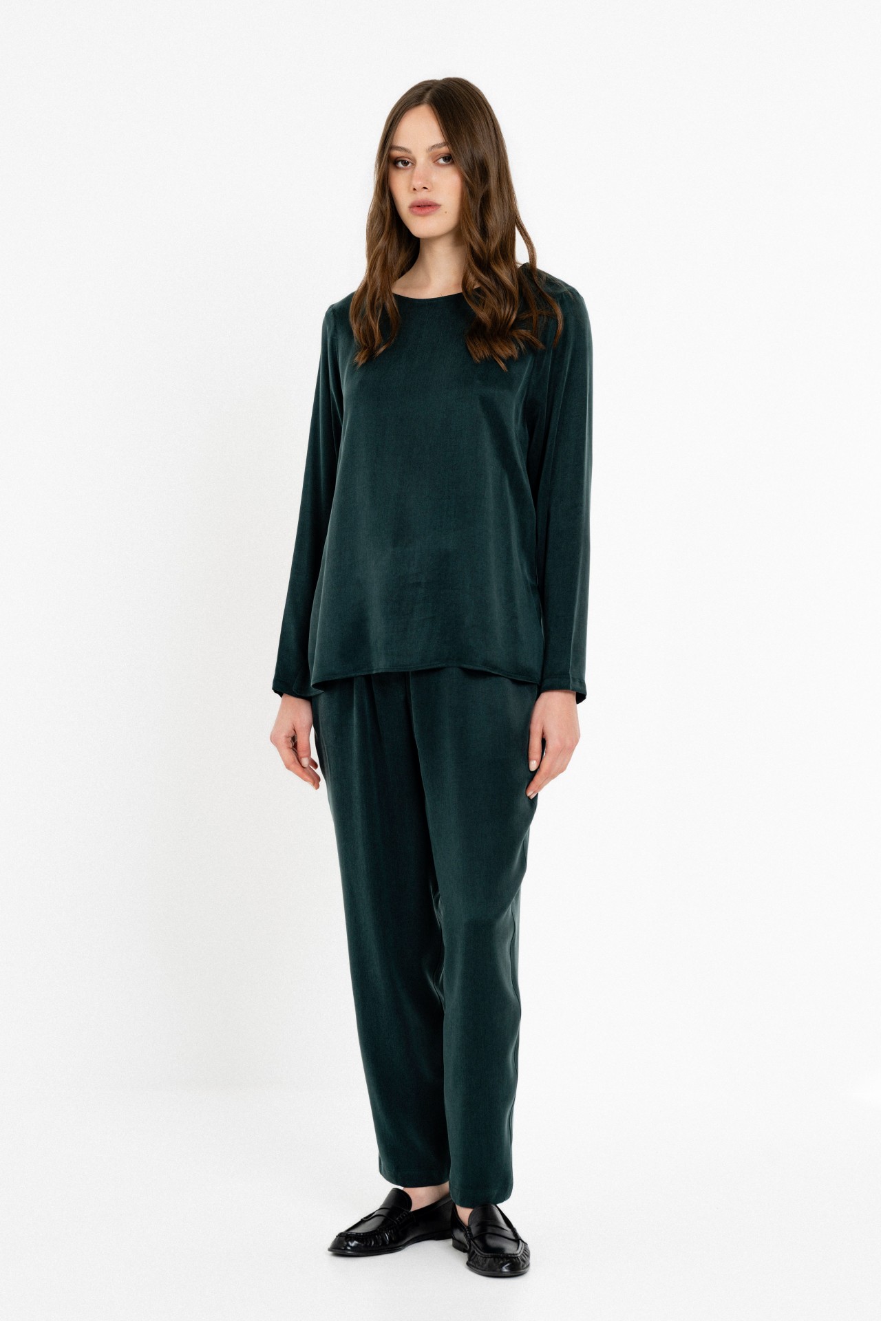Cupro Viscose Jogger Pants by Philosophy