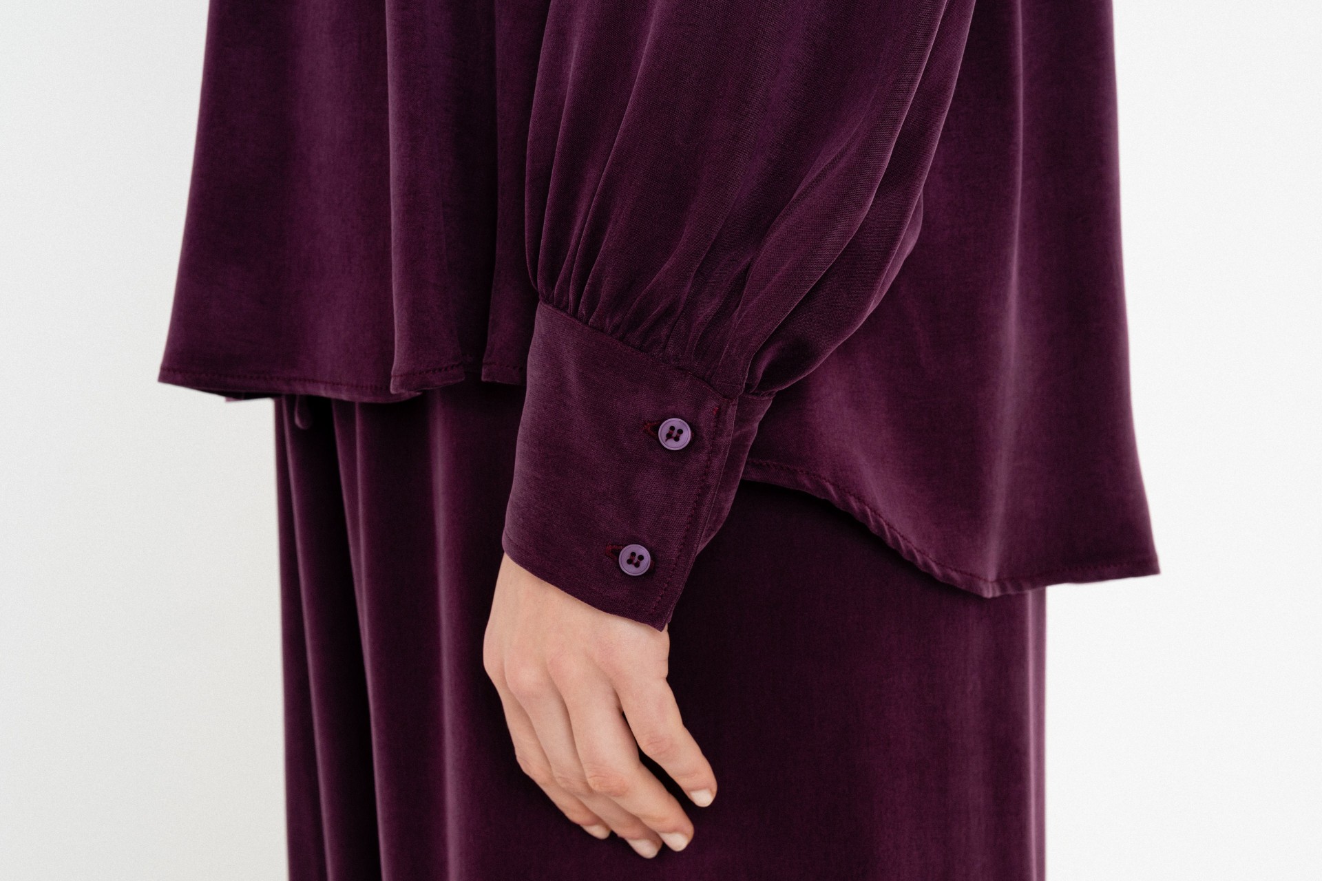 Cupro Viscose Blouse by Philosophy - Image 3
