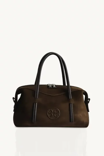 Bowling Mini in Choco Suede by Bonendis