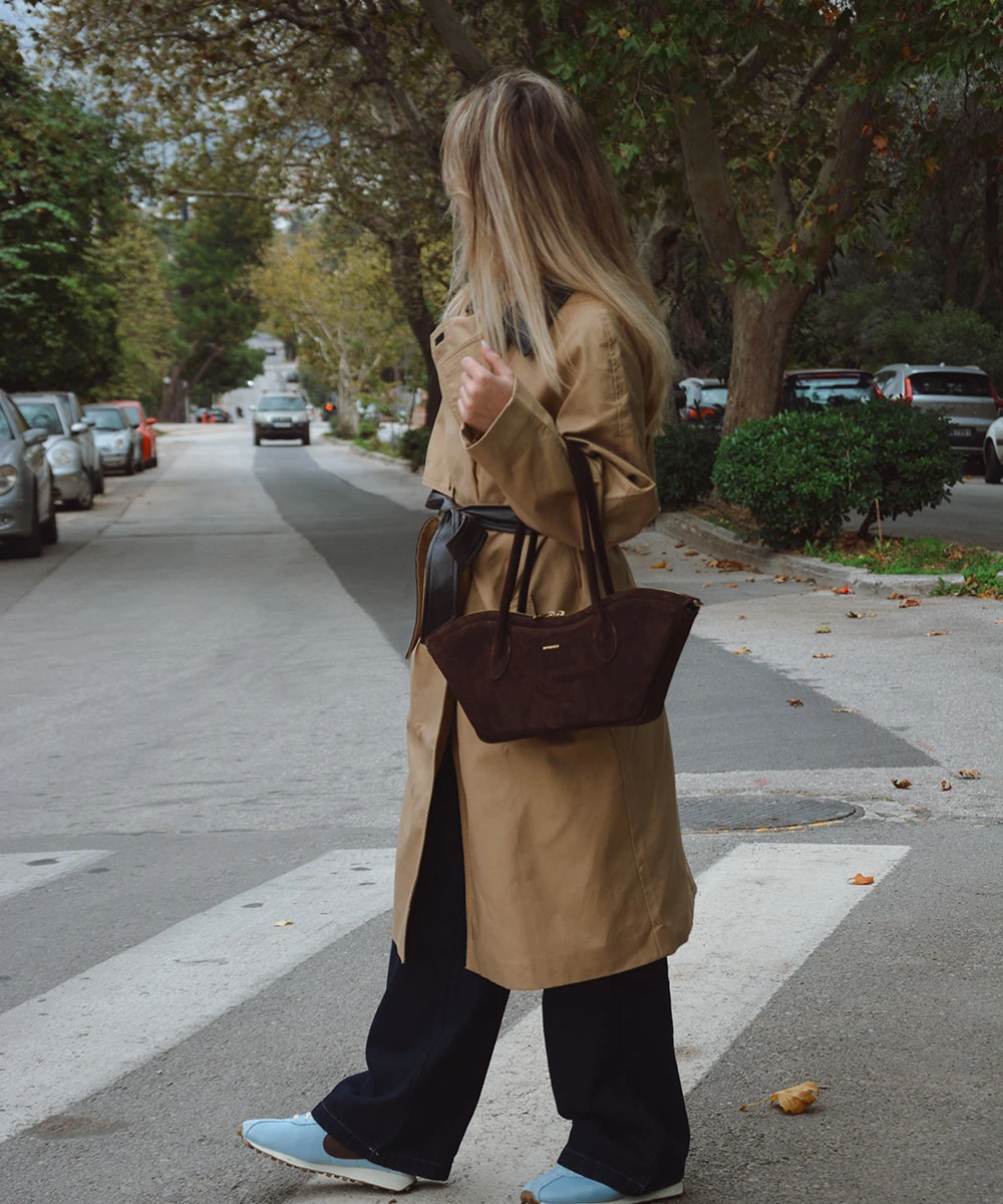 Bisou Small in Choco Suede by Bonendis - Image 2