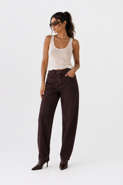 Lima Slouchy Chestnut by Sac & Co