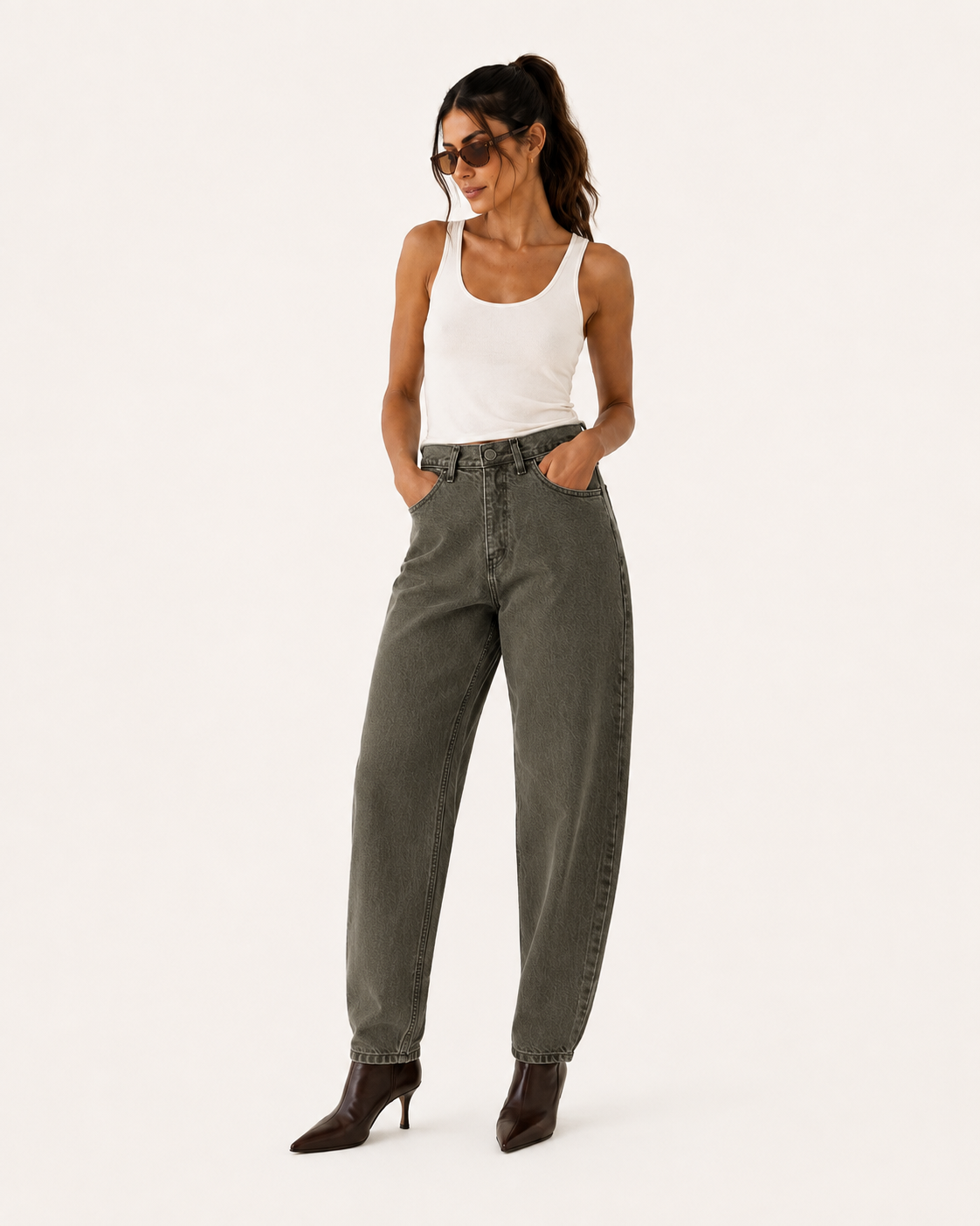 Lima Slouchy Mold Green by Sac & Co
