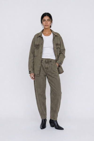 Veronica Jacket Mold Green by Sac & Co