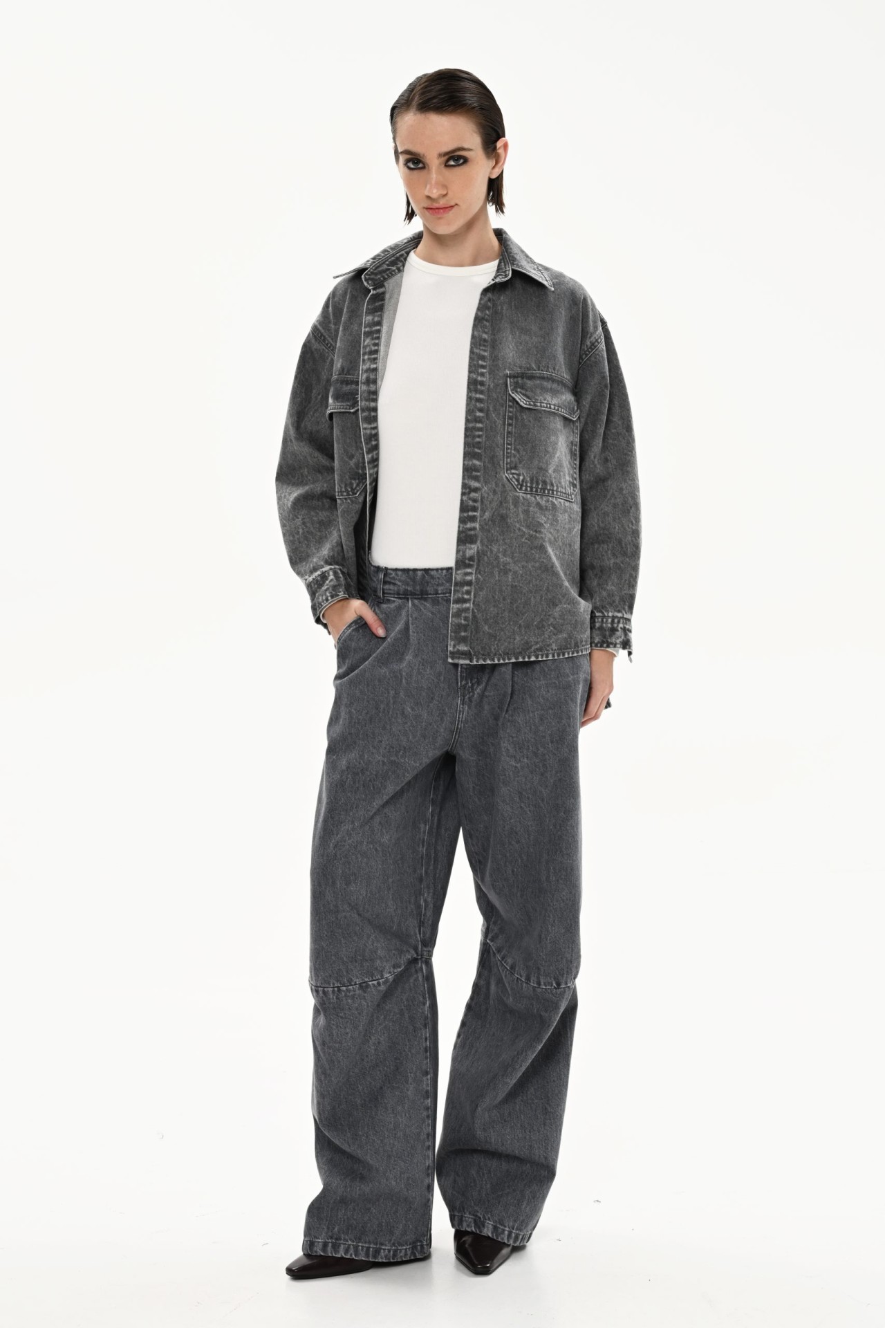 Veronica Jacket Stone Black by Sac & Co - Image 3