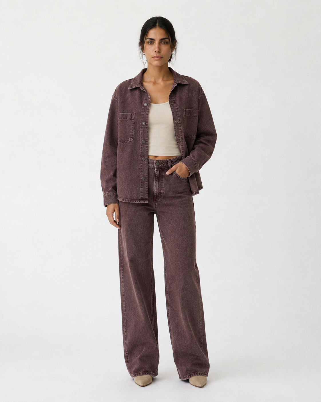 Luna Jacket Chestnut by Sac & Co