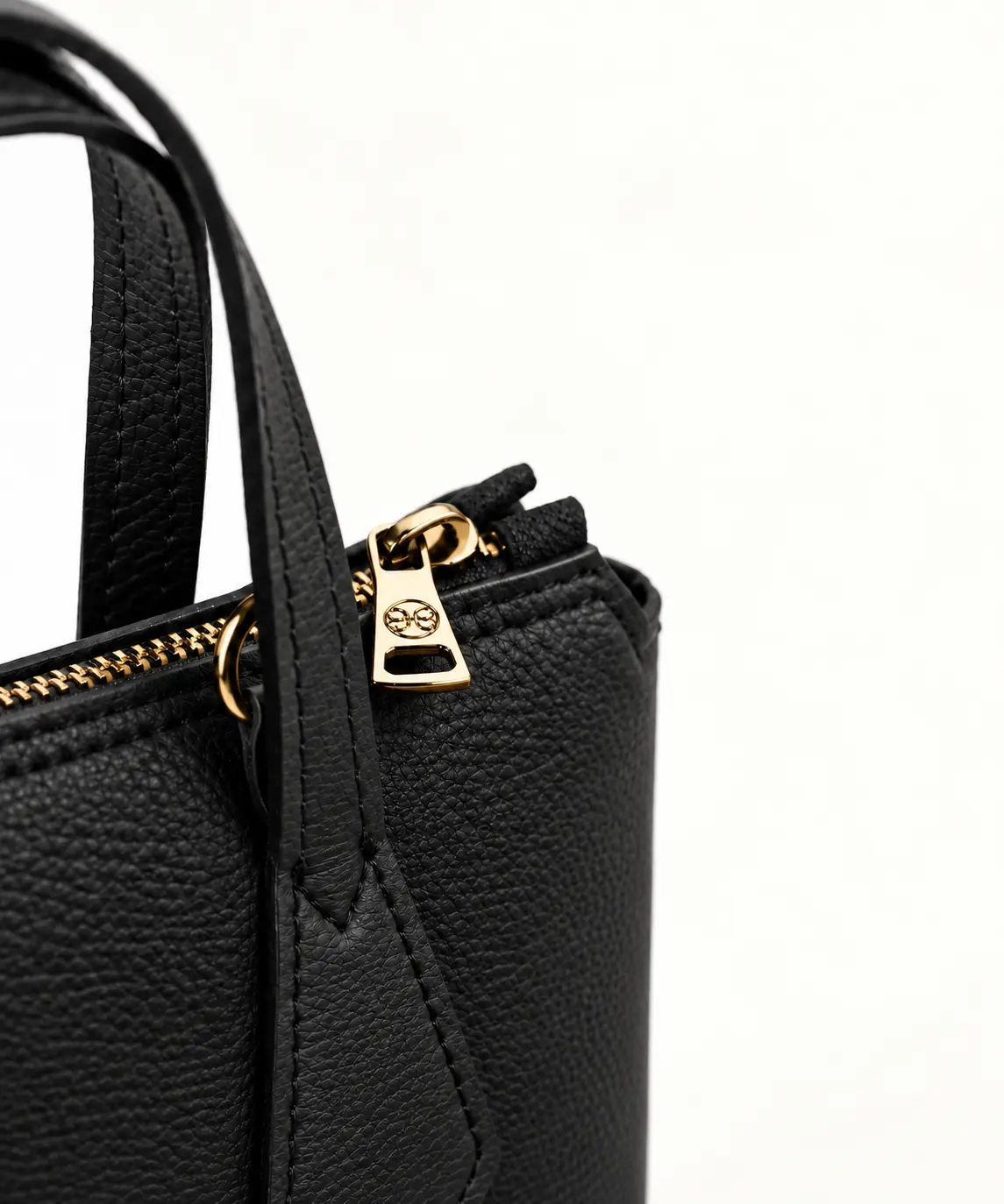 Noemia Mini in Black Leather Gold by Bonendis - Image 4