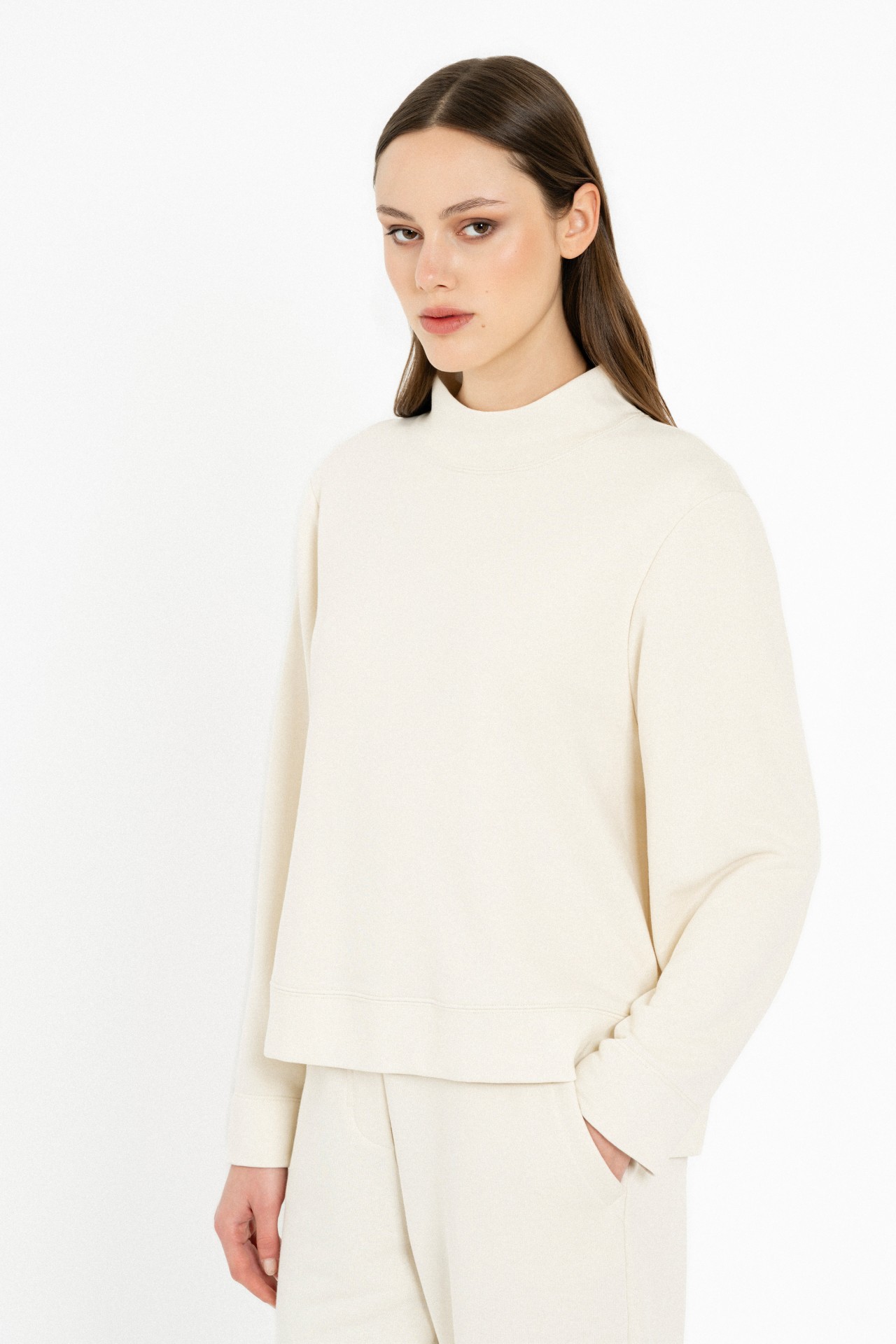 Futter Mock Neck Top by Philosophy